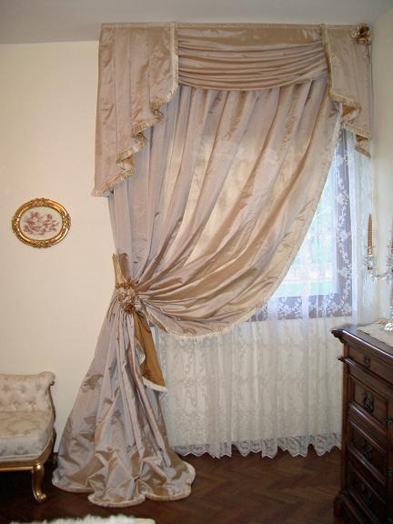 tende camera da letto classica